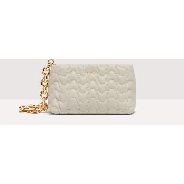 clutch Coccinelle bianco