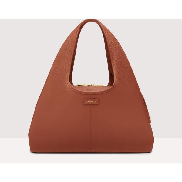 clutch Coccinelle marrone