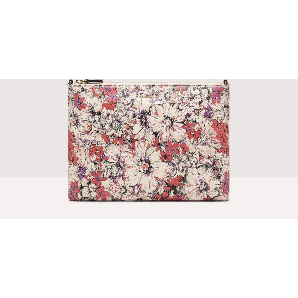 borse a tracolla Coccinelle bianco a fiori