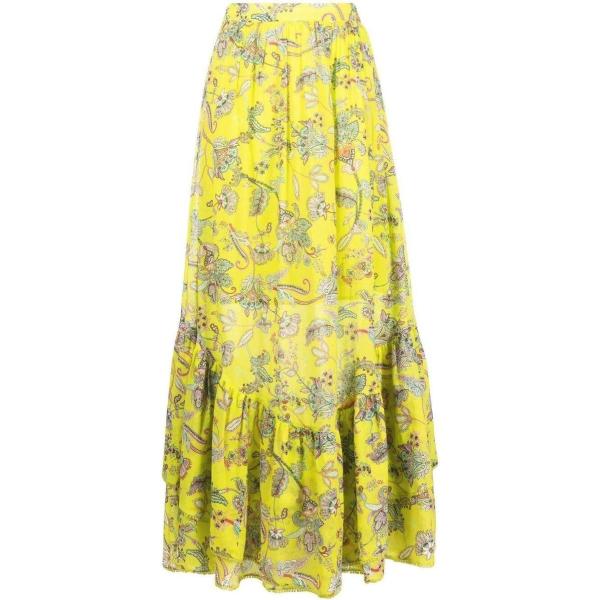 gonne Twinset giallo con stampe