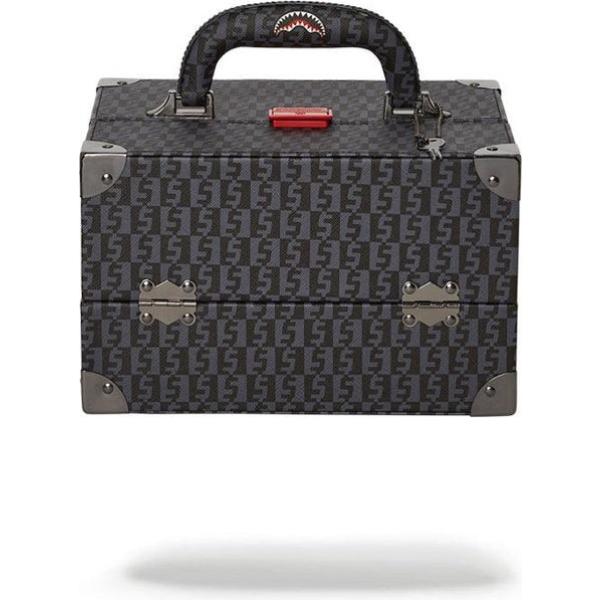 pochette Sprayground grigio a quadri