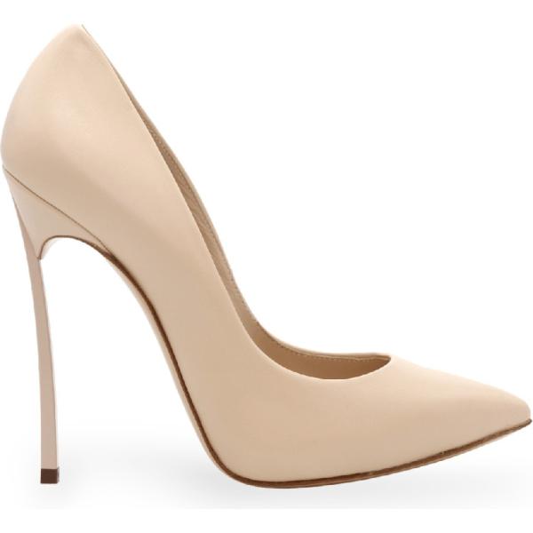 décolleté Casadei marrone