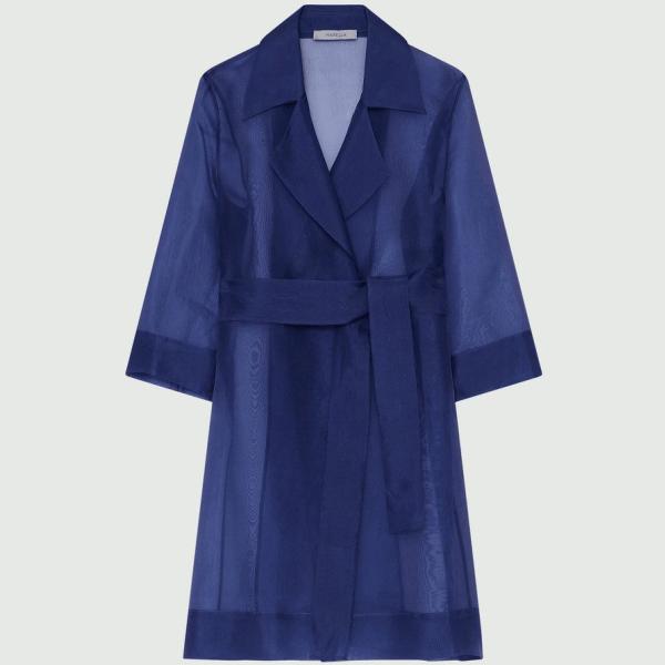 trench Marella blu