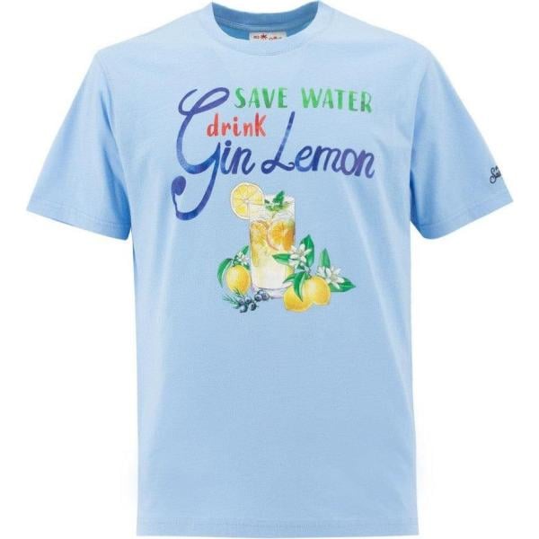 t-shirt Mc2 Saint Barth blu