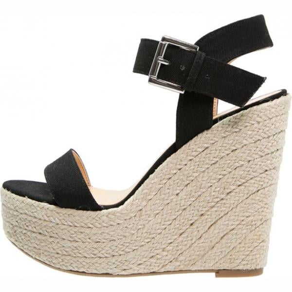 Only Shoes nero tinta unita
