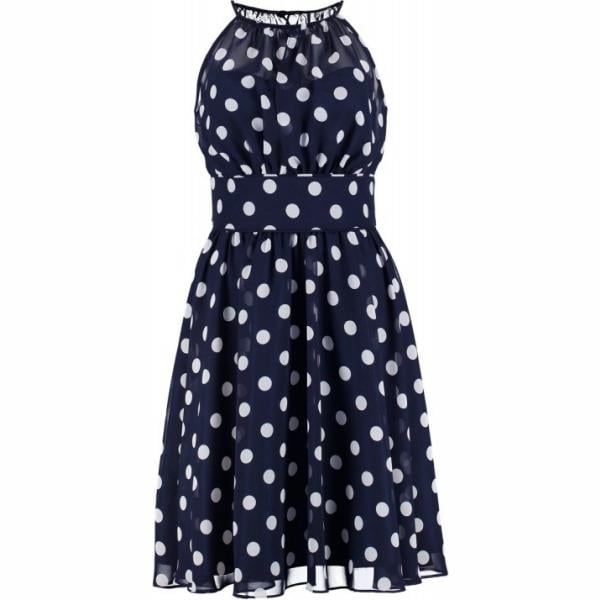 Swing blu a pois