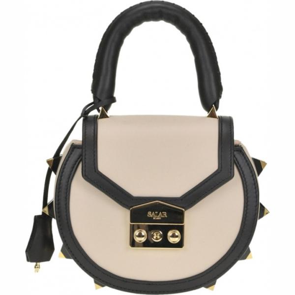 Borsa a tracolla mini maxi con borchie made italy Salar