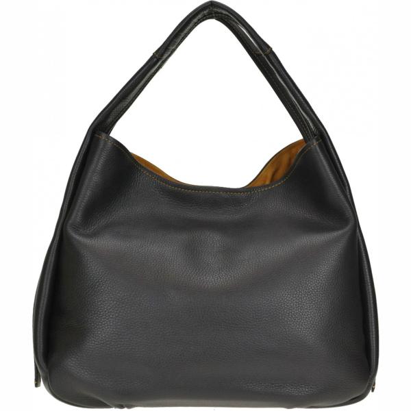 Pochette con stampa in pelle martellata doppio manico Coach