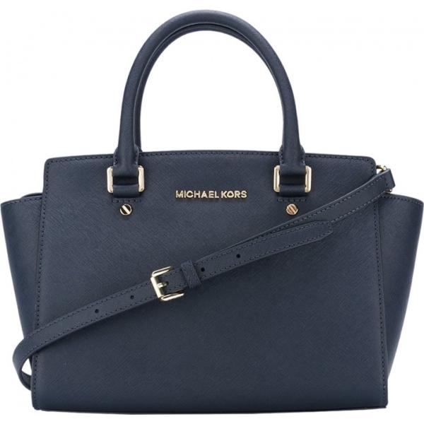 Borsa a tracolla con manico e zip oro MICHAEL Michael Kors