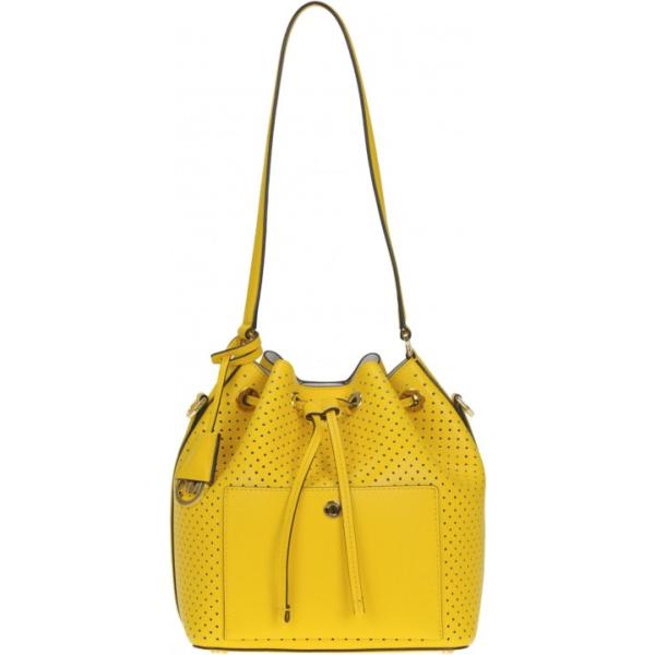 Borsa a tracolla secchiello con manico e coulisse con tracolla removibile MICHAEL Michael Kors
