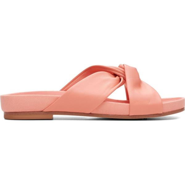 sandali in pelle Clarks rosa