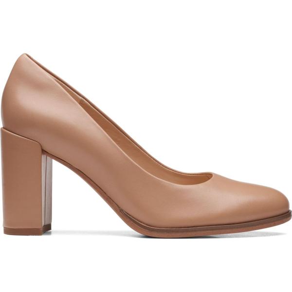 décolleté Clarks marrone