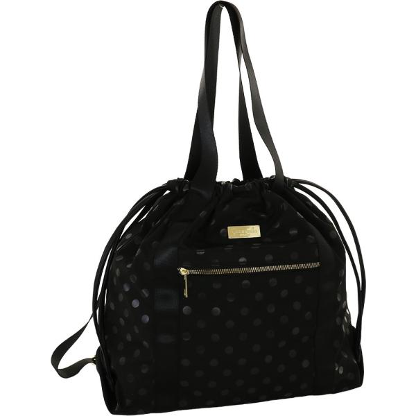 zaini Camomilla Milano nero a pois