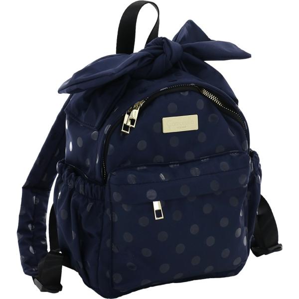 zaini Camomilla Milano blu a pois