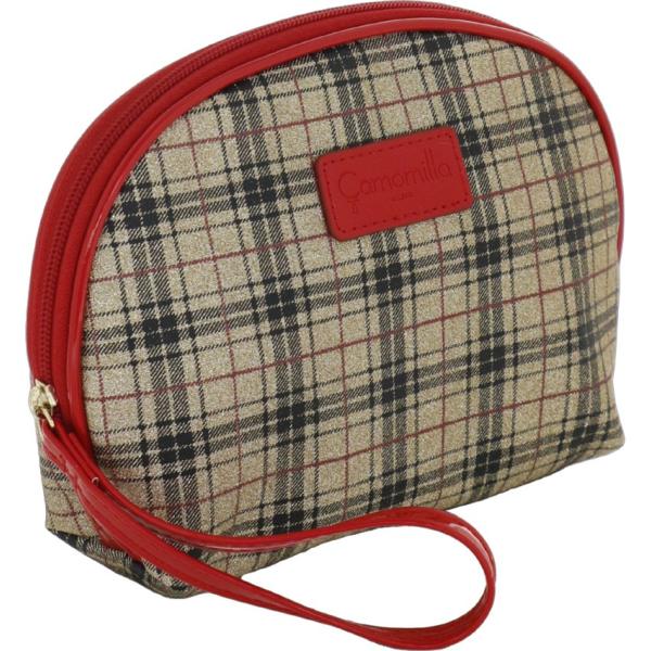 clutch Camomilla Milano verde scozzese