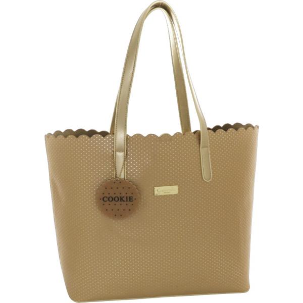 clutch Camomilla Milano marrone con stampe