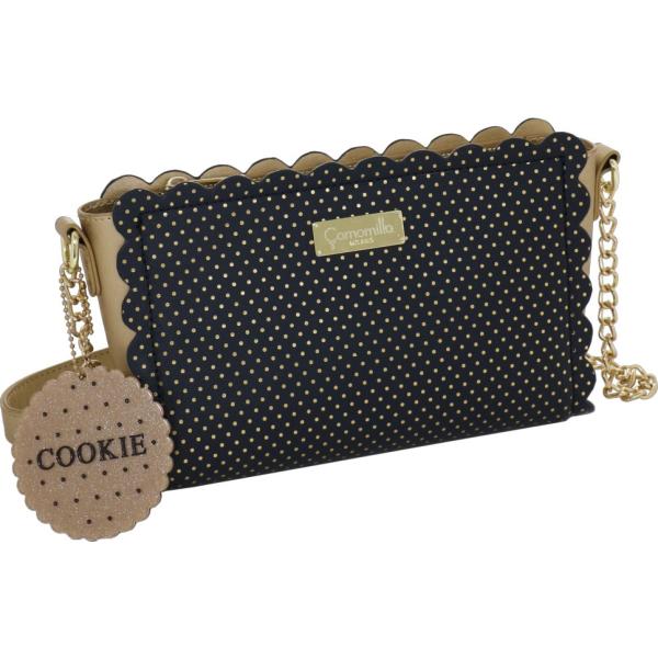 borse a tracolla Camomilla Milano nero con stampe