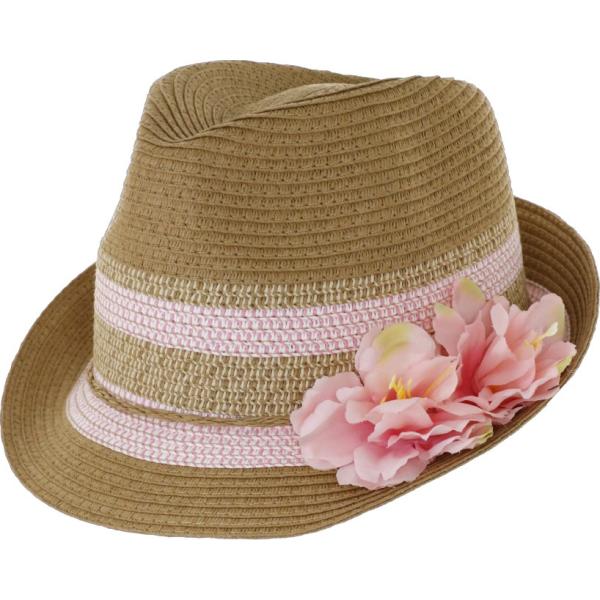 cappelli Camomilla Milano marrone a fiori