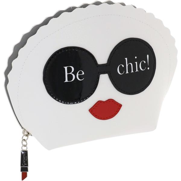 clutch Camomilla Milano bianco con stampe