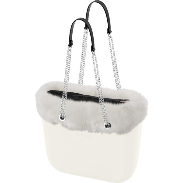 borse a spalla O bag bianco