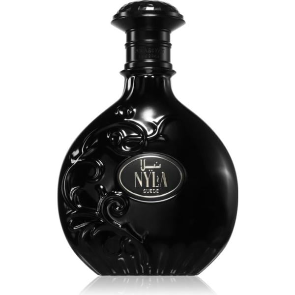 Profumo da donna in nero pece effetto scamosciato Arabiyat Prestige