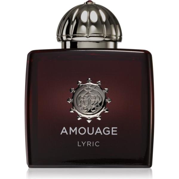 profumi Amouage nero a fiori