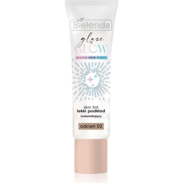 Fondotinta da donna in bianco neve vegan Bielenda