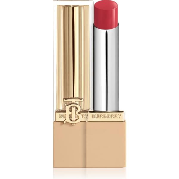 Rossetto da donna in bianco avorio effetto lucido vegan in oro Burberry