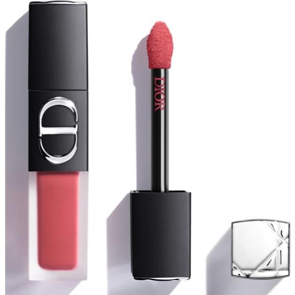 Rossetto da donna in bianco neve a fiori lungo Dior