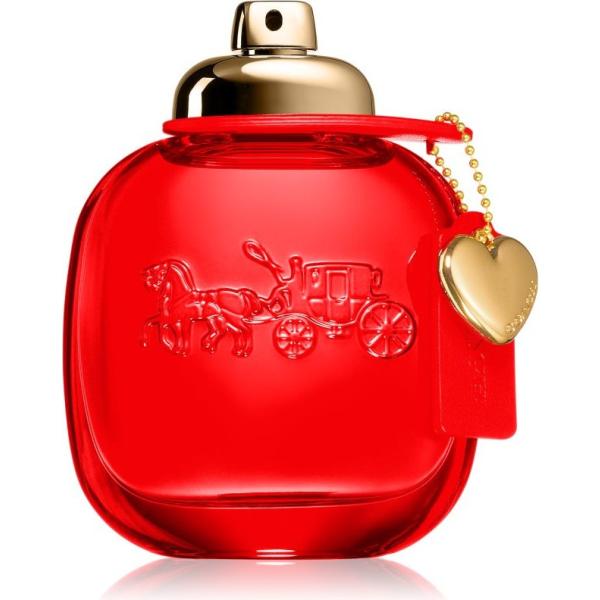 profumi Coach rosso a fiori