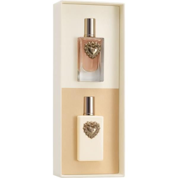Profumo da donna mini in bianco avorio a fiori Dolce&Gabbana