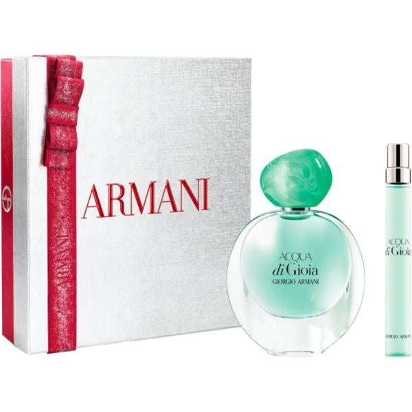 Profumo da donna in grigio chiaro a fiori Armani