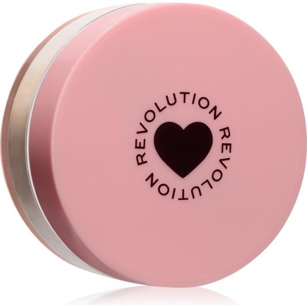 Cipria da donna in rosa scuro I Heart Revolution