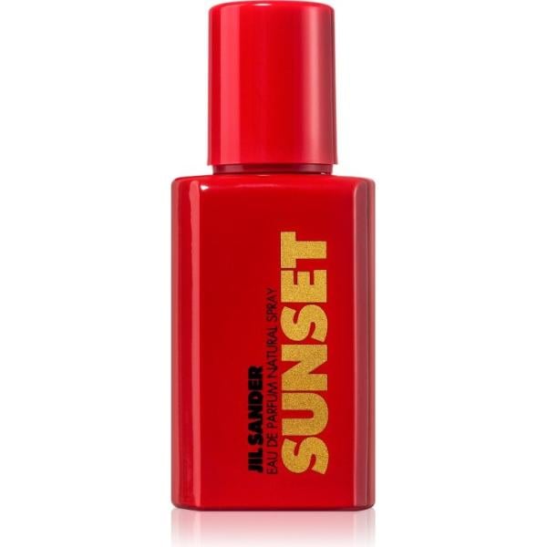 profumi Jil Sander rosso a fiori