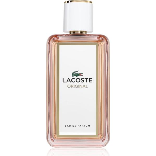 Profumo da donna in bianco neve a fiori vegan Lacoste