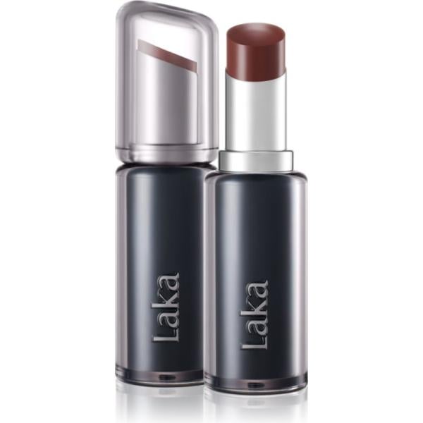 Rossetto da donna in bianco neve lungo Laka