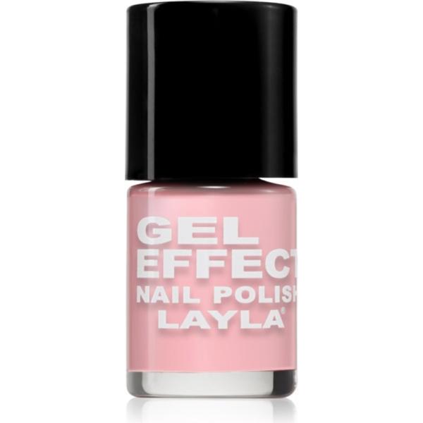Smalto da donna in bianco neve lungo Layla Cosmetics