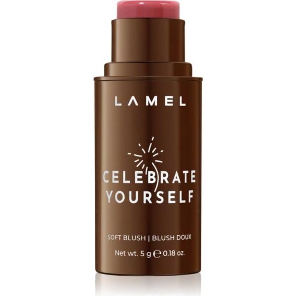 Blush da donna in marrone scuro lungo Lamel