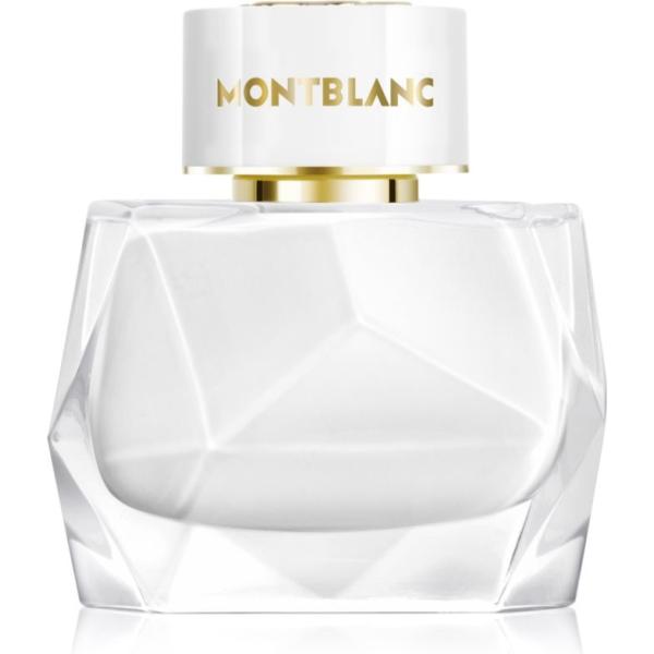 profumo da donna in bianco neve Montblanc