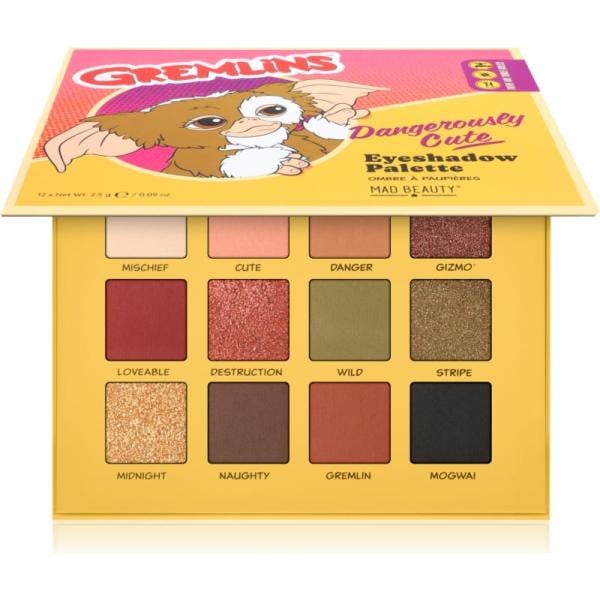 Ombretto da donna in giallo scuro con glitter Mad Beauty