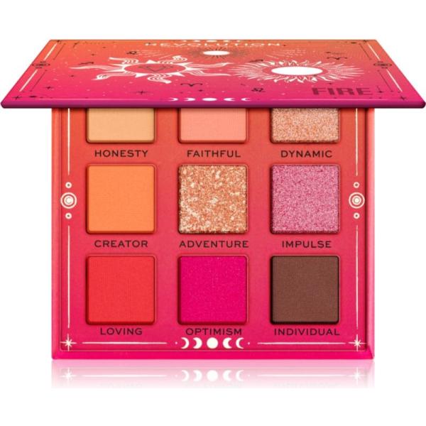 ombretti Makeup Revolution rosso