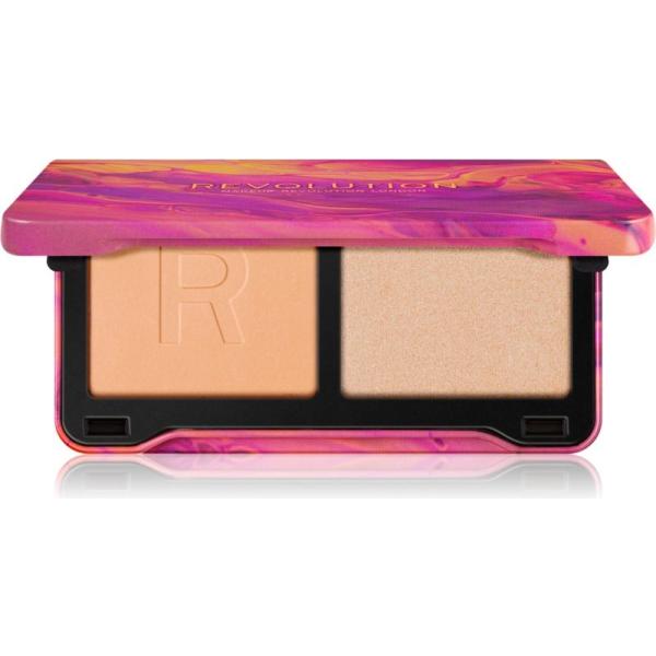 blush Makeup Revolution arancione