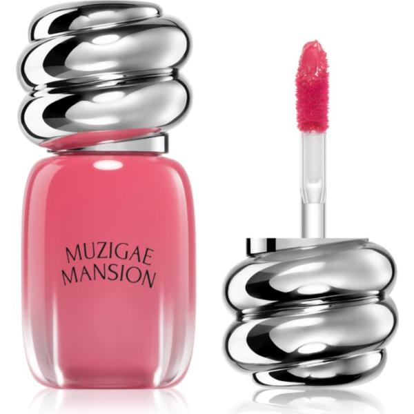 Blush da donna in bianco neve effetto lucido lungo Muzigae Mansion
