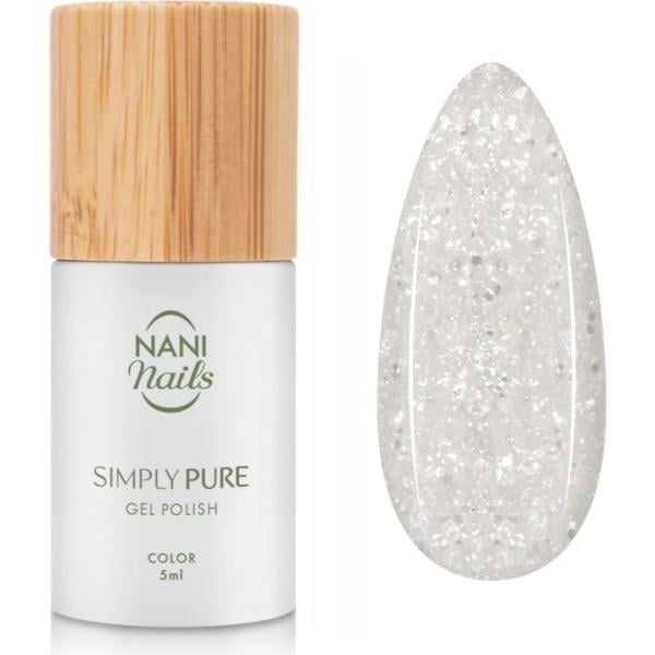 Smalto da donna in bianco neve lungo NaniNails