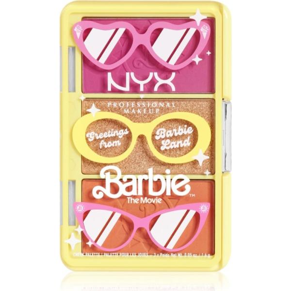 blush NYX Professional Makeup giallo