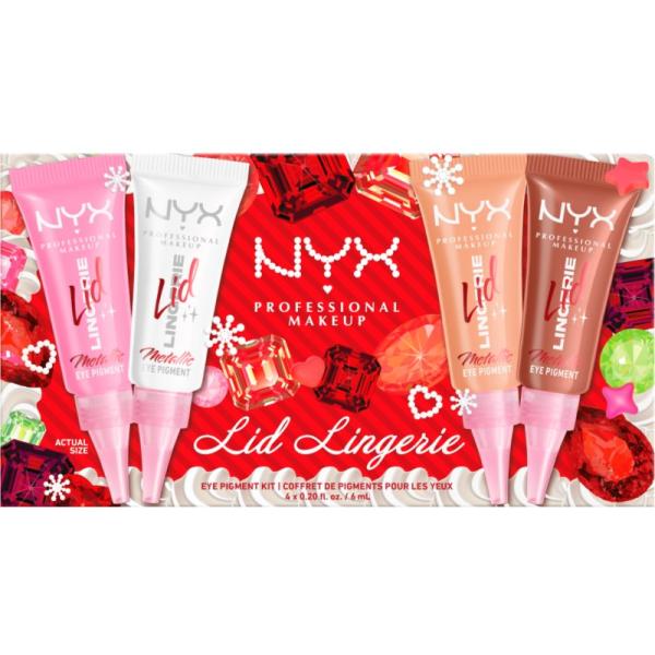 Ombretto da donna in bianco neve con glitter lungo NYX Professional Makeup