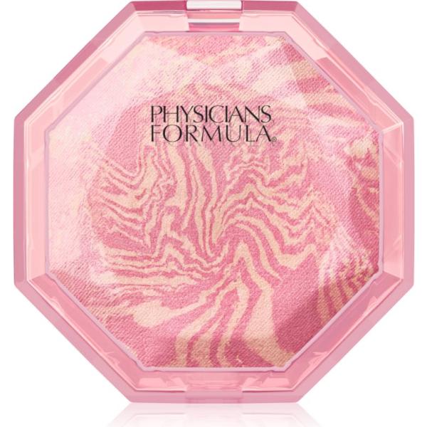 Blush da donna in rosa chiaro con glitter vegan Physicians Formula