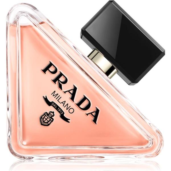 profumi Prada arancione a fiori