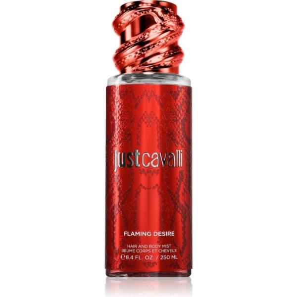 Profumo da donna in bianco neve a fiori Roberto Cavalli