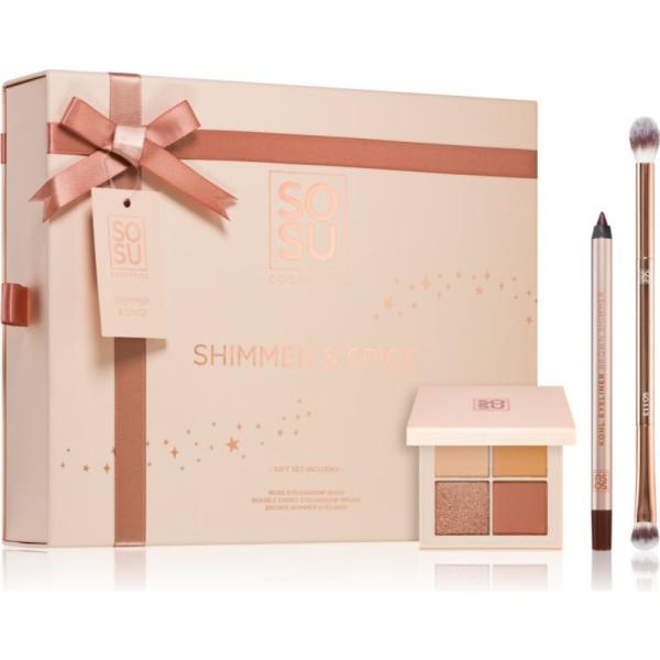 ombretti SOSU Cosmetics marrone